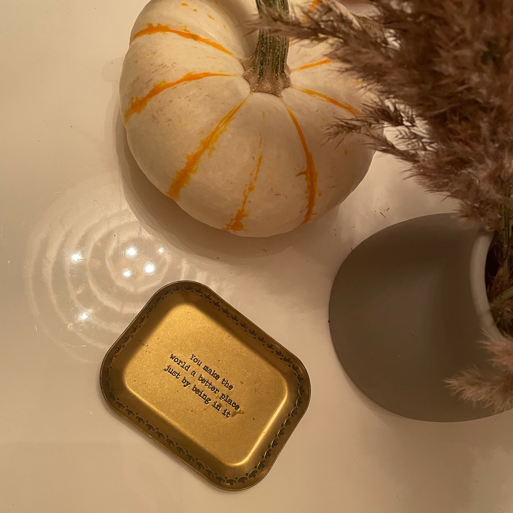 Gold Jewelry Tray